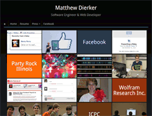 Tablet Screenshot of dierkers.com